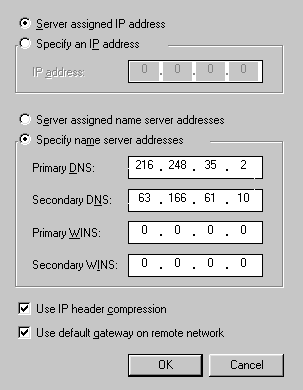 TCP/IP Settings