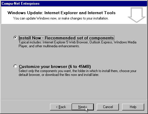 Components Selection